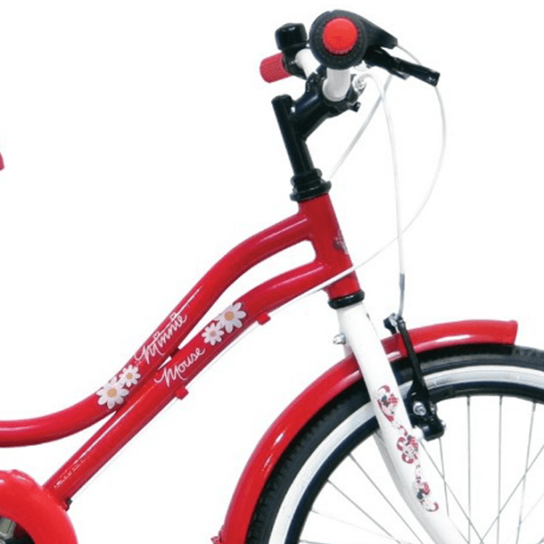 Bicicletă Mondo Minnie Mouse Ballerina 20" 20" Red White Aluminiu / Pentru copii photo 4