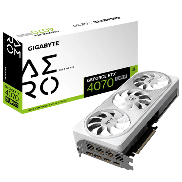 Placă video Gigabyte GeForce RTX 4070 SUPER AERO OC 12 GB PCI Express x16 4.0 photo 8