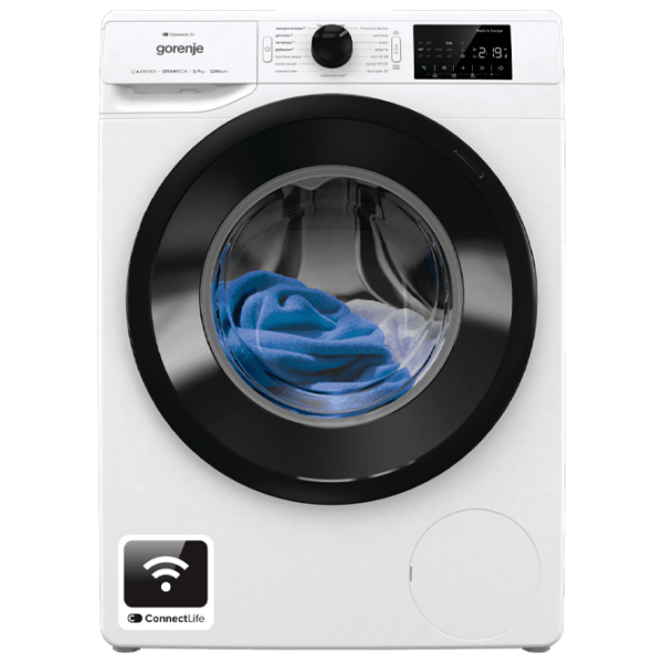 Mașină de spălat Gorenje WPNEI74SA1SWIFI White 7 kg, 1200 rpm, A photo 1