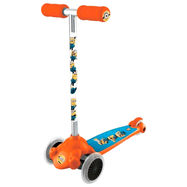 Детский трёхколёсный самокат Mondo Twist & Roll (28138) Оранжевый 4 года, 50 кг, Полиуретановые photo 1