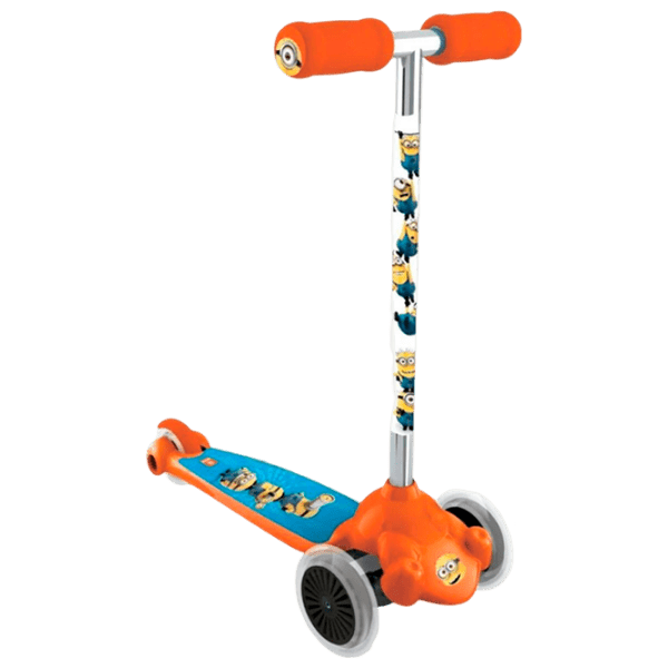 Детский трёхколёсный самокат Mondo Twist & Roll (28138) Оранжевый 4 года, 50 кг, Полиуретановые photo 2
