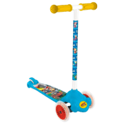 Детский трёхколёсный самокат Mondo Twist & Roll (18796) Синий 4 года, 50 кг, Полиуретановые