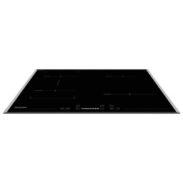 Plită încorporabilă cu inducție SHARP KH-6I27NS0I-EU Black Vitroceramică, 7400 W photo 3