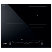 Plită încorporabilă cu inducție Whirlpool WF S5060 CPBF Black Vitroceramică, 7200 W