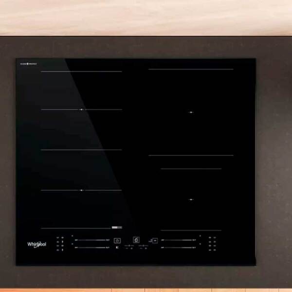 Plită încorporabilă cu inducție Whirlpool WF S5060 CPBF Black Vitroceramică, 7200 W photo 6
