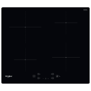 Plită încorporabilă cu inducție Whirlpool WS Q2160 NE Black Vitroceramică, 7200 W