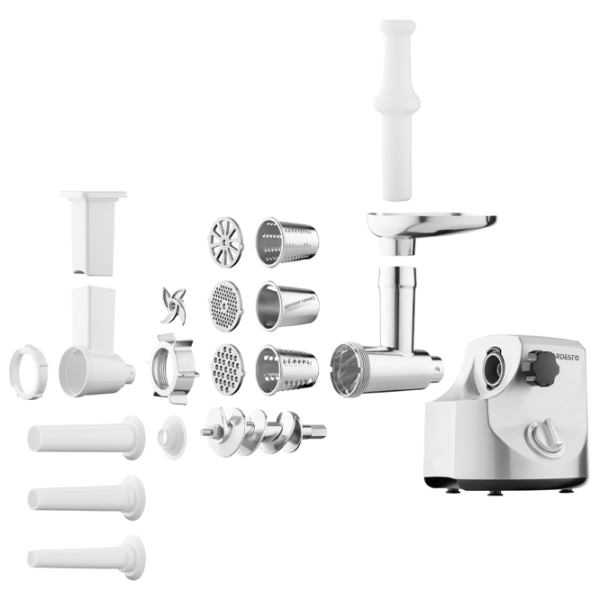 Mașină de tocat carne Ardesto MGA-3000W Inox 3000 W, 2.6 kg/ min photo 6