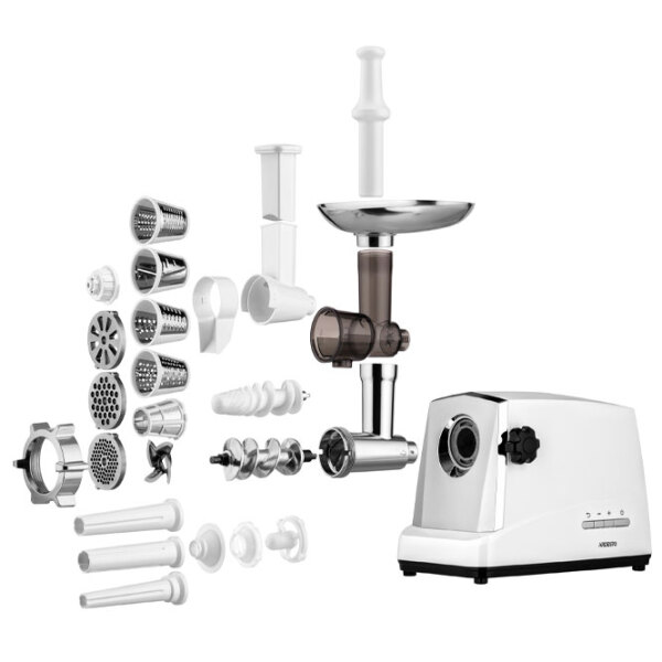 Mașină de tocat carne Ardesto MGA-2300J White 1750 W/ 2300 W, 2 kg/ min photo 5