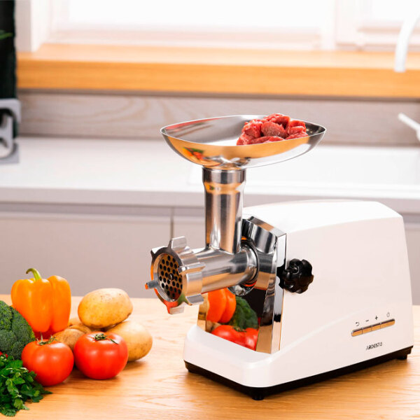 Mașină de tocat carne Ardesto MGA-2300J White 1750 W/ 2300 W, 2 kg/ min photo 9