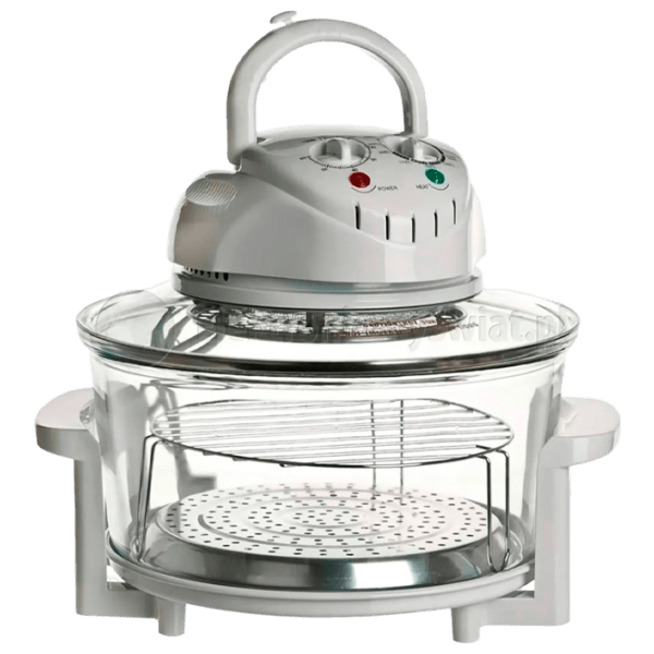 Grill electric MPM MKO-02 White Electronic, 1400 W, 11.3 l photo 1