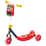 Детский трёхколёсный самокат Mondo Cars 3 (18005) Красный 3 года, 20 кг, Силиконовые