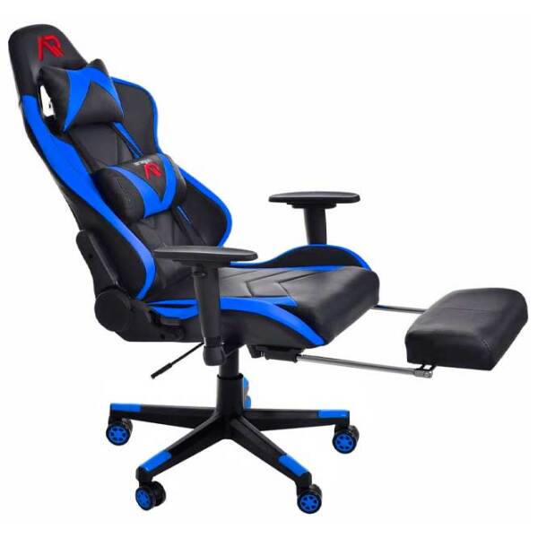Scaun Gaming Jumi Aragon CM-439481 5333054 Black Blue  photo 3