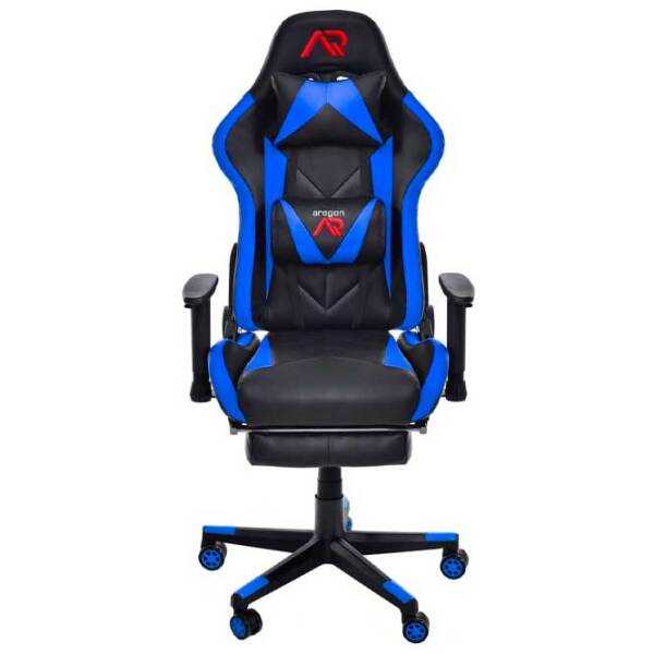 Scaun Gaming Jumi Aragon CM-439481 5333054 Black Blue  photo 4