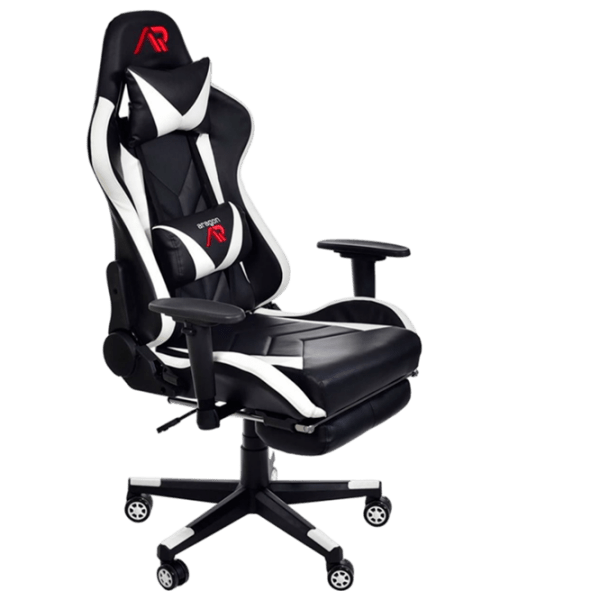 Scaun Gaming Jumi Aragon CM-439528 5333057 Black White  photo 1