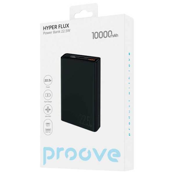 Power Bank 10000 мАч Proove Hyper Flux (20 Вт) Черный  photo 3