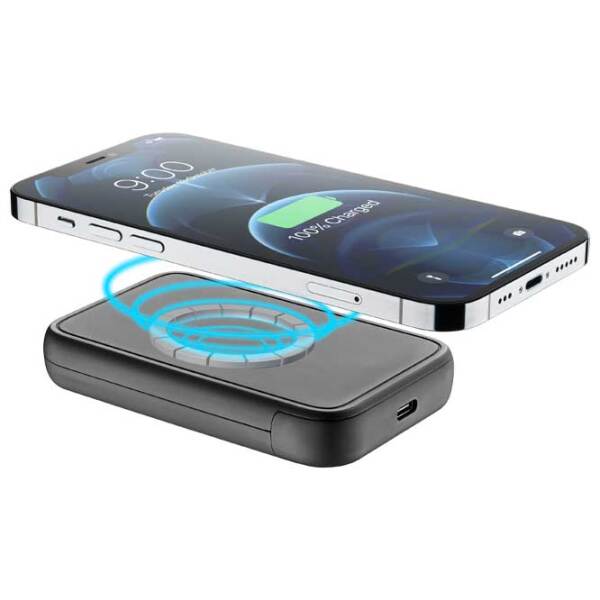 Power Bank 5000 мАч Cellularline PBMAGSF5000WIRK (7.5 Вт) Черный  photo 2