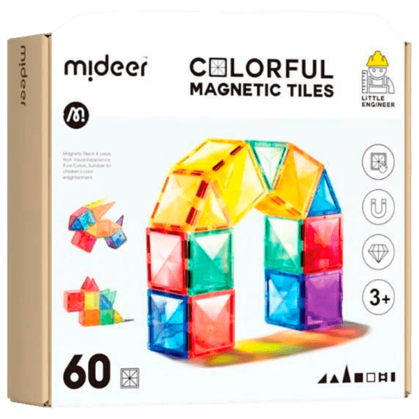 Constructor Mideer CT1210 Multicolor Numărul de piese 60, 3+ photo 1