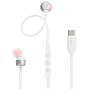 Căști JBL T310C White Cu fir / Personal / In ear