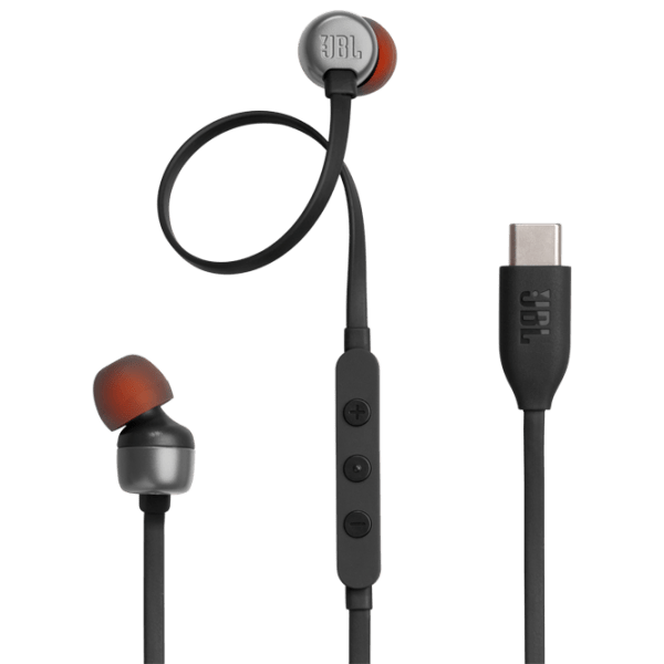 Căști JBL T310C Black Cu fir / Personal / In ear photo 1