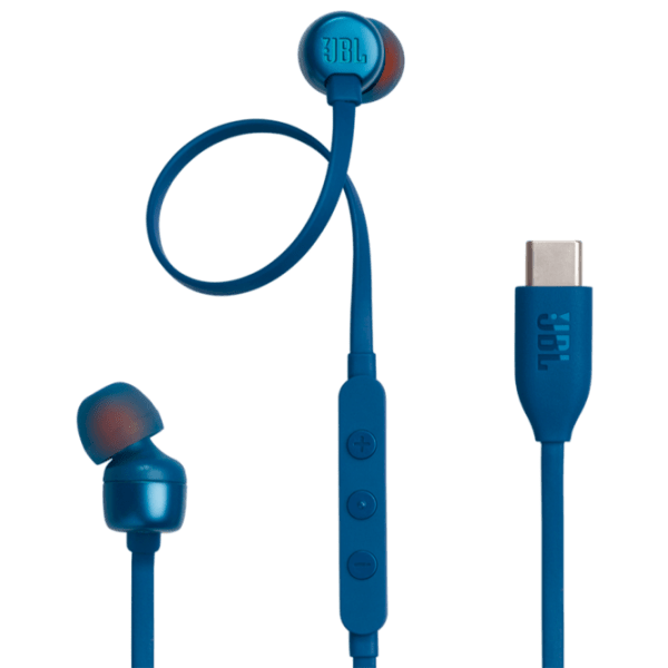 Căști JBL T310C Blue Cu fir / Personal / In ear photo 1