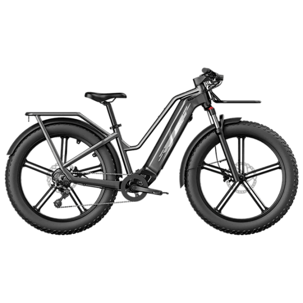 Bicicletă electrică FIIDO M25 Black 26" | 750 W | p&acirc;nă la 130 km photo 1