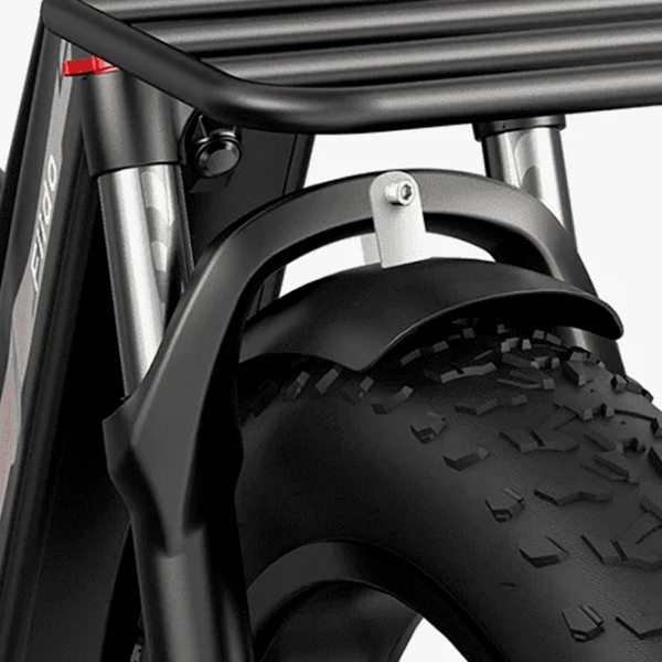 Bicicletă electrică FIIDO M25 Black 26" | 750 W | p&acirc;nă la 130 km photo 3