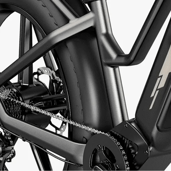 Bicicletă electrică FIIDO M25 Black 26" | 750 W | p&acirc;nă la 130 km photo 4