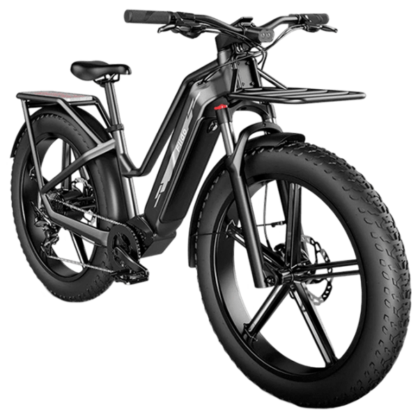 Bicicletă electrică FIIDO M25 Black 26" | 750 W | p&acirc;nă la 130 km photo 6