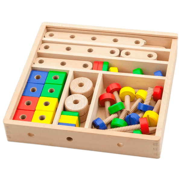 Constructor VIGA Construction Set Multicolor Numărul de piese 53, 3+ photo 1