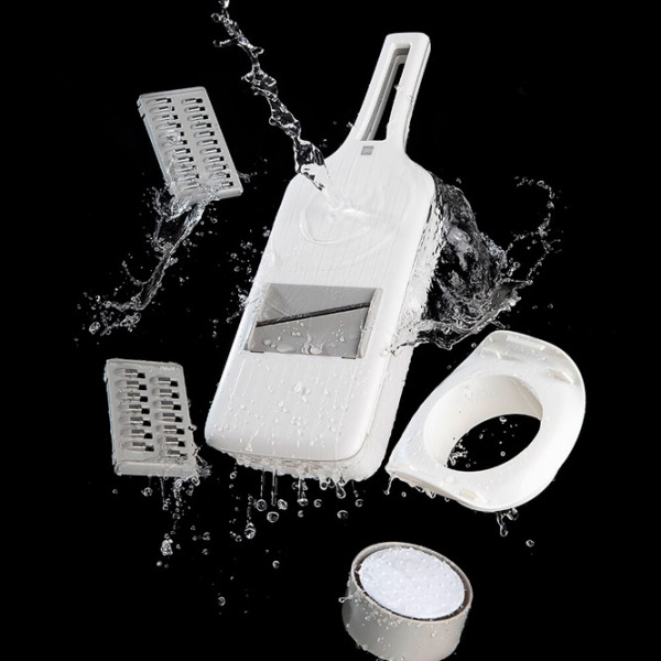 Răzătoare Huo Hou HU0137 White Multifuncțională/ Oțel inoxidabil/ Plastic photo 8