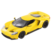 Коллекционная машина Welly 2017 FORD GT RS 24082
Черный
Желтый 