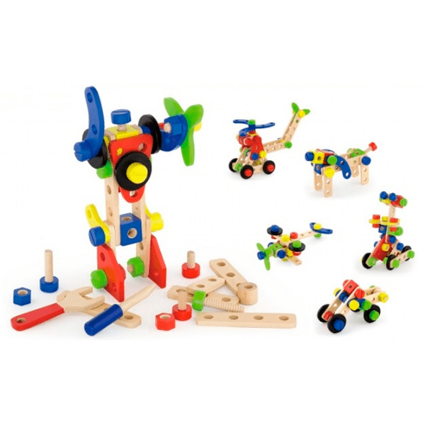 Constructor VIGA Block Set Multicolor Numărul de piese 68, 3+ photo 2