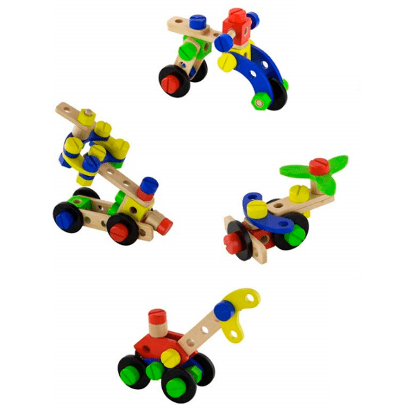 Constructor VIGA Construction Block Multicolor Numărul de piese 48, 3+ photo 3