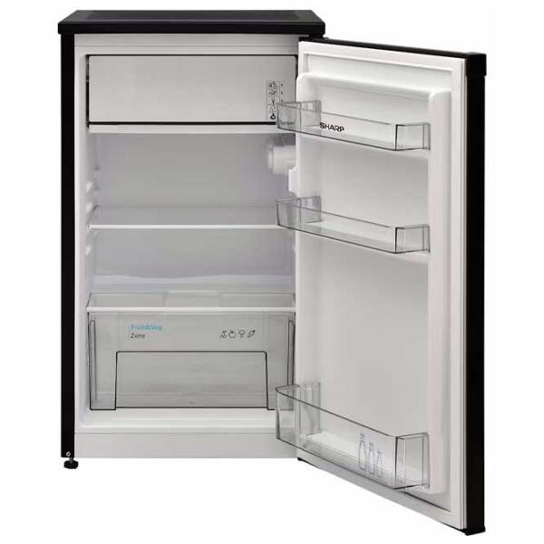 Frigider SHARP SJ-UE088T0B-EU Black 77l/ Automat, 12l/ Manual, E photo 2
