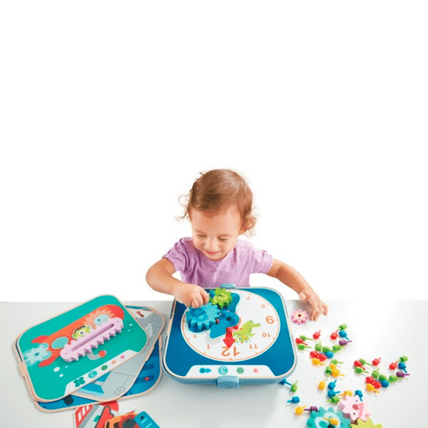 Mozaic Hape Unelte de ceasornic E1065 Multicolor Pentru copii, 0.6+ photo 7