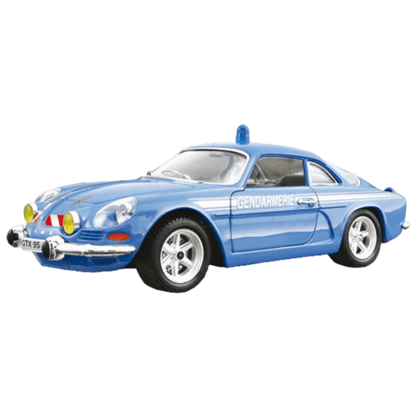 Машинка Bburago Alpine Renault Gendarmerie 18-22035
Черный
Синий  photo 1