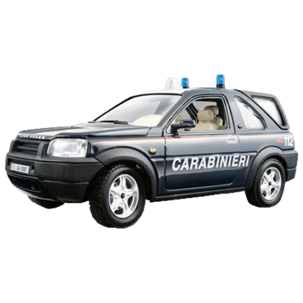 Машинка Bburago Freelander Carabinieri 18-22039
Черный
Синий  photo 1