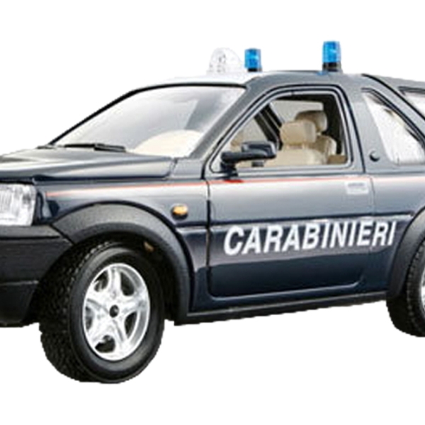 Машинка Bburago Freelander Carabinieri 18-22039
Черный
Синий  photo 4