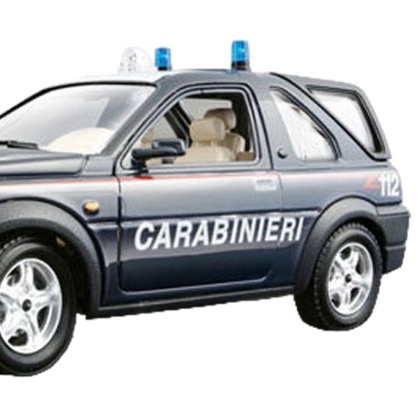 Машинка Bburago Freelander Carabinieri 18-22039
Черный
Синий  photo 5