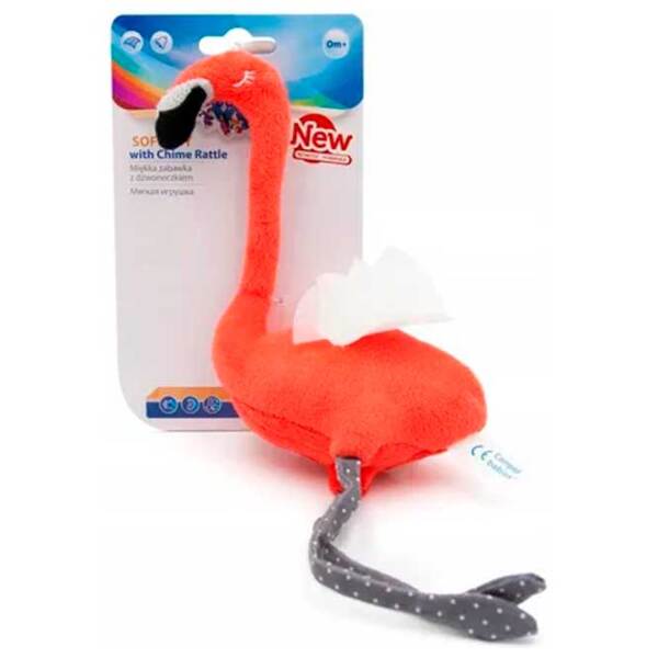 Игрушка для колясок и кроваток Canpol Animals 68/060 Кораловый 0+ photo 5
