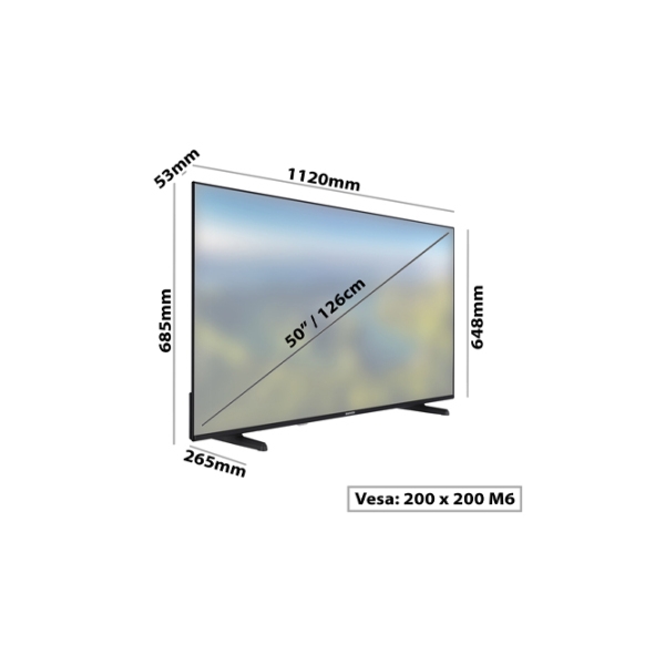 Televizor Daewoo 50DM72UA Smart TV 4K Black 50" | LED | 4K photo 4
