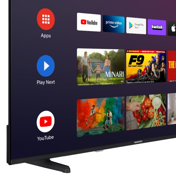 Televizor Daewoo 43DM72UA Smart TV 4K Black 43" | LED | 4K photo 4
