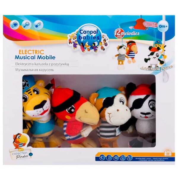 Игрушка для колясок и кроваток Canpol Animals 68/036 Разноцветный 0+ photo 5