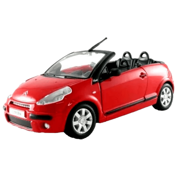 Машинка Bburago Citroen C3 pluriel convertible 18-21002
Черный
Красный  photo 1