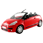 Машинка Bburago Citroen C3 pluriel convertible 18-21002
Черный
Красный 