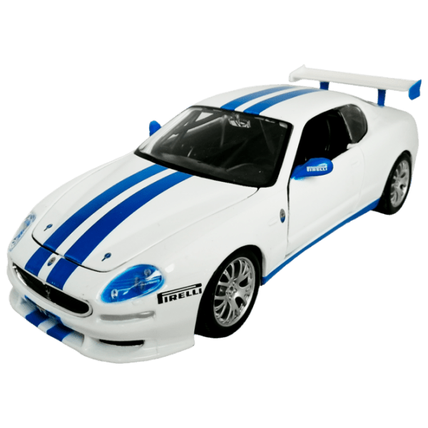 Машинка Bburago Maserati Trofeo 18-21004
Черный
Белый  photo 1