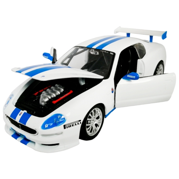 Машинка Bburago Maserati Trofeo 18-21004
Черный
Белый  photo 2