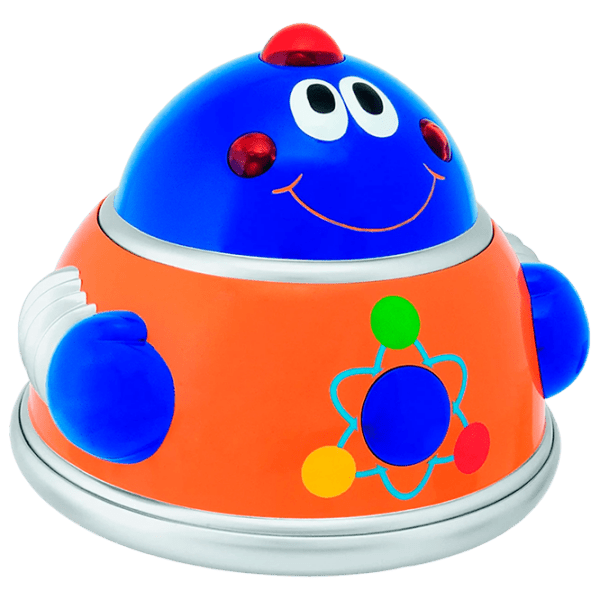 Музыкальная игрушка Chicco Children's Flying Saucer 61758.00 Оранжевый Для детей, 0.6+ photo 1