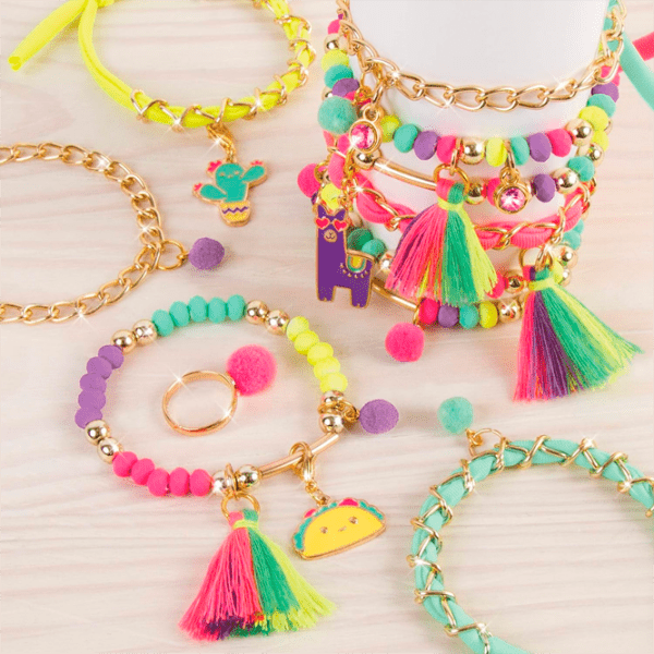 Креативный набор Make It Real Neo-Brite Chains & Charms 1313 Разноцветный Для девочек, 8+ photo 3