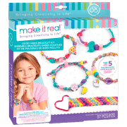 Креативный набор Make It Real Good Vibes Bracelets 1316M Разноцветный Для девочек, 8+